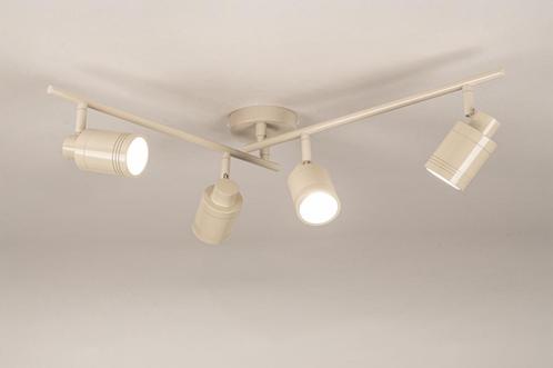 Rietveld Spots - Beige, Zand - Metaal, Aluminium, Huis en Inrichting, Lampen | Hanglampen, Verzenden