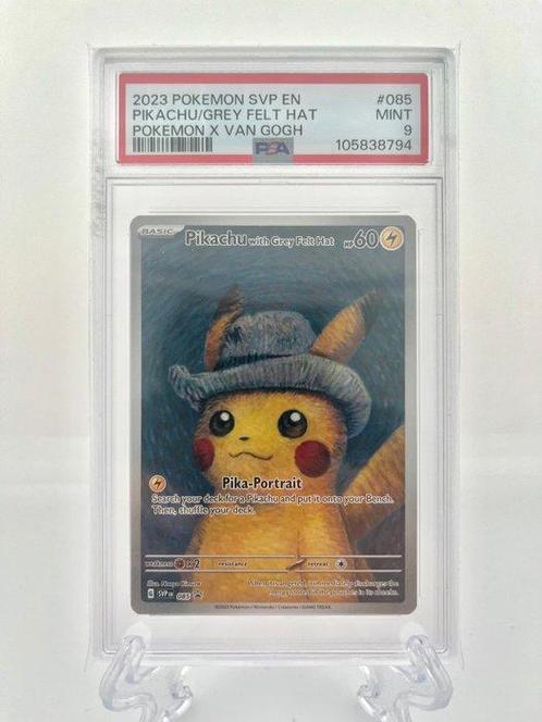 The Pokémon Company Graded card - Pikachu with Grey Felt Hat, Hobby en Vrije tijd, Verzamelkaartspellen | Pokémon