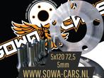 Spacers 5mm Mini Bmw F30 F32 F10 F12 5x120 Spoorverbreders, Auto diversen, Tuning en Styling, Ophalen of Verzenden