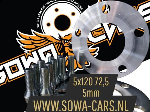 Spacers 5mm Mini Bmw F30 F32 F10 F12 5x120 Spoorverbreders, Auto diversen, Tuning en Styling, Ophalen of Verzenden