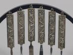 Art Deco manicureset - Bakeliet, Zilver - China/Frankrijk -, Antiek en Kunst