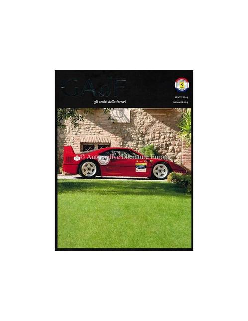 2014 FERRARI GLI AMICI DELLA MAGAZINE 124 NEDERLANDS, Boeken, Auto's | Folders en Tijdschriften, Ferrari