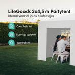 2dekans | LifeGoods Partytent - Paviljoen - 3x4.5 m -, Ophalen of Verzenden, Gebruikt