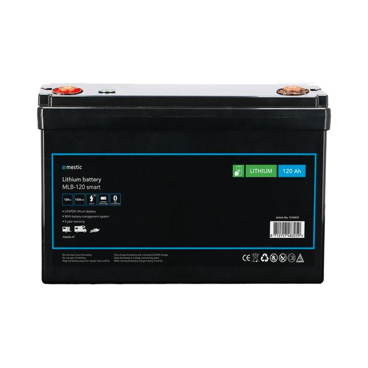 Mestic lithium accu MLB-120 smart (Electrische Artikelen), Caravans en Kamperen, Kampeeraccessoires, Nieuw, Ophalen of Verzenden