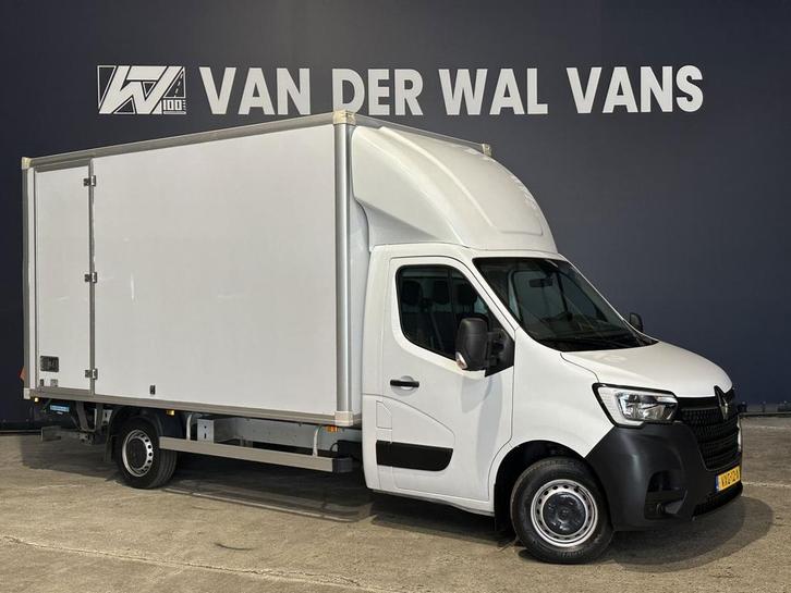 Renault Master 2.3 dCi 145pk Bakwagen 233cm Hoog Laadklep Zi, Auto's, Bestelauto's, Dealer onderhouden, Lease, Zwart, Handgeschakeld