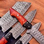 Keukenmes - Chefs knife - Pakka hout en gevouwen staal -