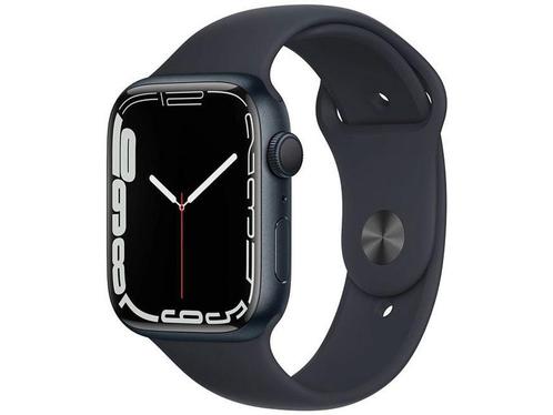 Apple Watch Series 7 45mm - Zwart, Huis en Inrichting, Woonaccessoires | Overige, Zo goed als nieuw, Verzenden