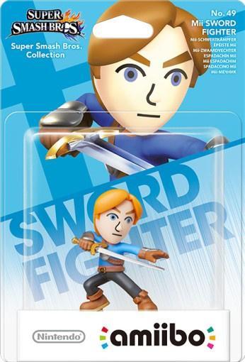 Amiibo  Mii sword fighter (Amiibo Nieuw), Spelcomputers en Games, Games | Overige, Nieuw, Ophalen of Verzenden