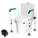2dekans | Coast Toiletsteunframe - Invalide - Antislip, Huis en Inrichting, Woonaccessoires | Spiegels, Ophalen of Verzenden, Zo goed als nieuw