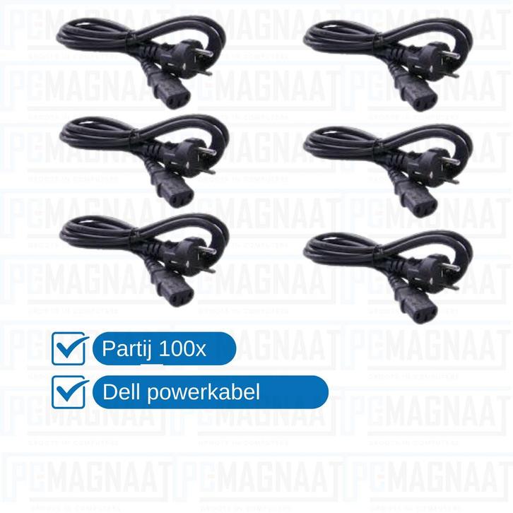 Partij Dell (C13) EU Powerkabel, 2m, DP/N: 78390, 078390, Zakelijke goederen, Overige Zakelijke goederen, Ophalen of Verzenden