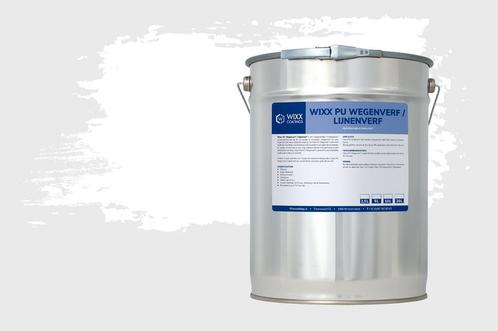 Wixx PU Wegenverf Lijnenverf Wit 5L, Doe-het-zelf en Verbouw, Verf, Beits en Lak, Verf, Wit, Nieuw, Minder dan 5 liter, Verzenden