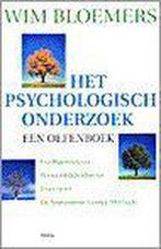 Psychologisch Onderzoek 9789026315787 Wim Bloemers, Boeken, Gelezen, Wim Bloemers, Verzenden