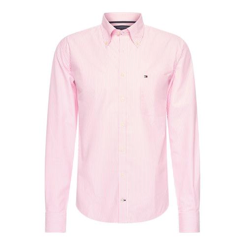 -33% Tommy Hilfiger  Tommy Hilfiger Mark striped  maat XXL, Kleding | Heren, Overhemden, Roze, Nieuw, Verzenden