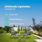 2dekans | LifeGoods Ligstoelen - Opvouwbaar - Complete set -, Ophalen of Verzenden, Zo goed als nieuw