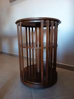 Boekenkast - Walnoot - Engelse draaibare boekenkast, Antiek en Kunst