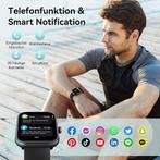 All-in-One Smartwatch - Alexa, 110+ Sportmodi, IP68, Verzenden, Nieuw