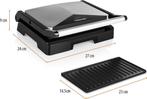 Tristar GR-2854 Contactgrill 1000W - Tosti ijzer - Anti, Witgoed en Apparatuur, Ophalen of Verzenden, Nieuw