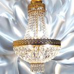 Kroonluchter - Verguld brons - Elegante kroonluchterlamp