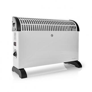 Convectorkachel | Nedis (2000W, Ruimtes tot 25 m², Wit), Doe-het-zelf en Verbouw, Verwarming en Radiatoren, Nieuw, Verzenden