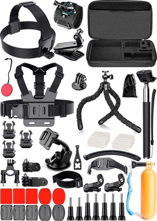 2dekans | CAMUX 50-delige Action Camera Accessoires -, Boeken, Reisverhalen, Zo goed als nieuw, Ophalen of Verzenden