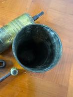 Koffiemolen - Brons en ijzer - Midden-Oosten Turkije 1940 -