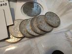 Nederland. Lot 49 stuks zilveren munten (Zonder, Postzegels en Munten, Munten | Nederland