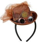 Haarband Hoed Steampunk, Hobby en Vrije tijd, Verzenden, Nieuw