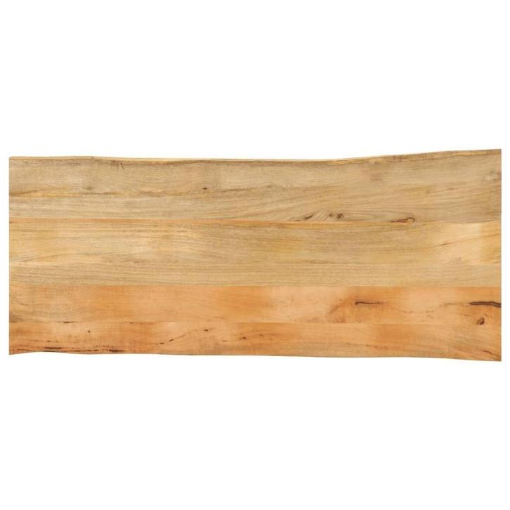 Tafelblad Mangohout 140x60 | OP = OP | 35% Korting, Huis en Inrichting, Tafelonderdelen, 50 tot 100 cm, Tafelblad, 100 tot 150 cm