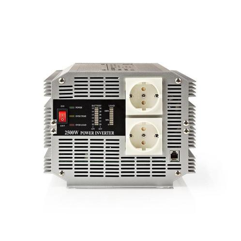 Nedis Omvormer 12/24 V naar 220 V 2500 watt Piek 5000 Watt-1, Watersport en Boten, Navigatiemiddelen en Scheepselektronica, Nieuw