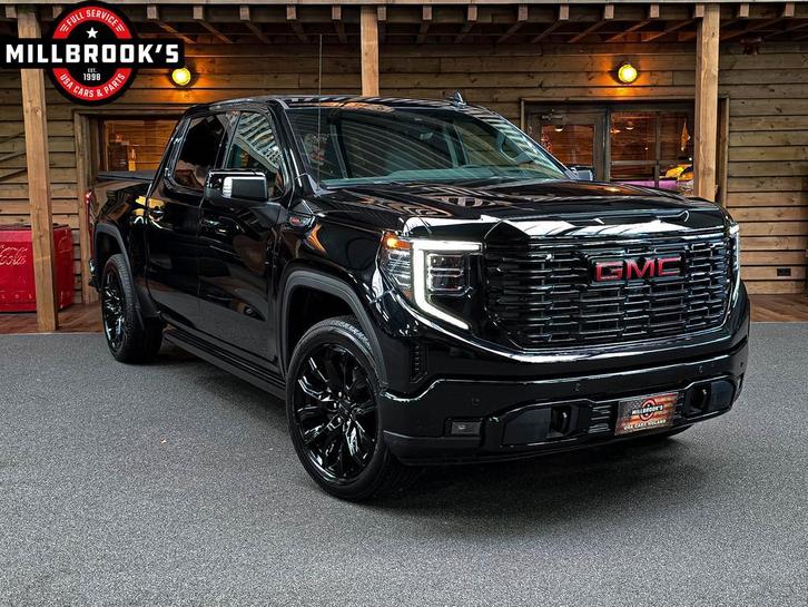 GMC Sierra Denali Black edition 6.2L V8, full option,, Auto's, GMC, Automaat, Vierwielaandrijving, Euro 6, Nieuw
