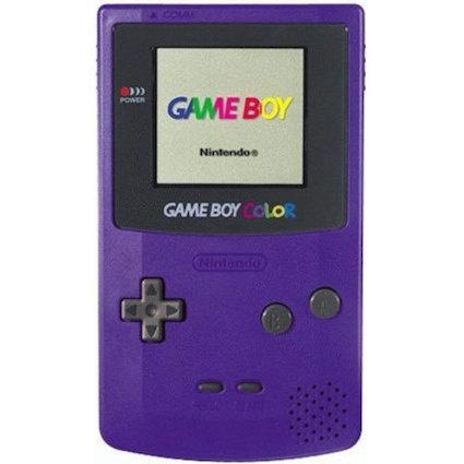 Nintendo Game Boy Color Purple (Nette Staat & Krasvrij Sc..., Spelcomputers en Games, Spelcomputers | Nintendo Game Boy, Zo goed als nieuw