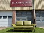 Bankstel RelaxbankT-508 elektrish2,5-Zits design groen leer, Huis en Inrichting, Banken | Bankstellen, Design, Driepersoons, Rechte bank