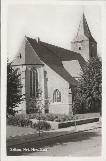ZELHEM - Ned. Herv. Kerk, Verzamelen, Ansichtkaarten | Nederland, Verzenden