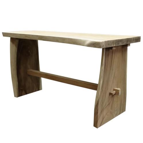 Boomstam bartafel 260x75xH110 cm - bladdikte 8 cm, Tuin en Terras, Tuintafels, Nieuw, Ophalen of Verzenden