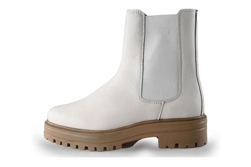 Oxmox Chelsea boots in maat 38 Beige | 10% extra korting, Kleding | Dames, Schoenen, Beige, Zo goed als nieuw, Overige typen, Verzenden