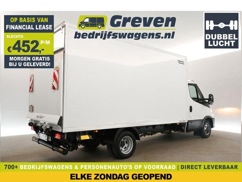 Iveco Daily 35C16H 2.3 410 157PK DL Laadklep Bakwagen €452pm, Auto's, Bestelauto's, Handgeschakeld, Diesel, Wit, Iveco, Verzenden