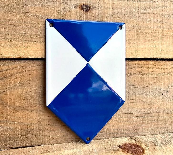 Unesco rijksmonumenten schild, Verzamelen, Merken en Reclamevoorwerpen, Verzenden