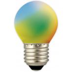 Calex LED kogellamp 240V 1W 12lm E27 RGB 1 Stuk (E27 LED), Nieuw, Verzenden