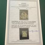 Oldenburg 1861 - 1/3 Groschen wapenschild in nuance mos, Gestempeld