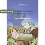 Passend inclusief onderwijs: doen 9789044122763 R. Franke, Boeken, Verzenden, Zo goed als nieuw, R. Franke