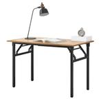 Eettafel bureau 120x60x75 - 76,4 cm opvouwbaar verstelbaar b