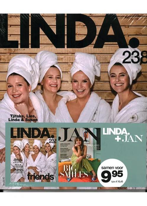 Pakket LINDA. + Jan - 238 2024, Boeken, Tijdschriften en Kranten, Gossip of Showbizz, Nieuw, Verzenden