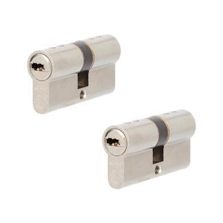 Deurbeslag | Cilinder | Nemef NF4 | 30/30 mm | 2 stuks, Doe-het-zelf en Verbouw, Hang- en Sluitwerk, Nieuw, Verzenden