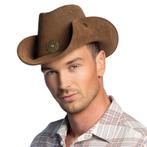 Cowboyhoed Leatherlook Deluxe, Hobby en Vrije tijd, Feestartikelen, Verzenden, Nieuw