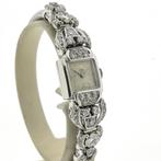 Herva Swiss Genève Cocktail Watch; 14k. Gouden dameshor.., Sieraden, Tassen en Uiterlijk, Horloges | Heren, Overige merken, Gebruikt