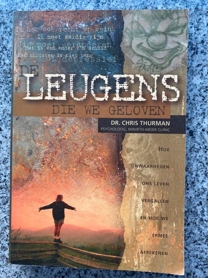 De leugens die we geloven  (Dr. Chris Thurman), Boeken, Psychologie, Persoonlijkheidsleer, Gelezen, Verzenden