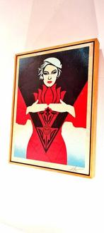 Shepard Fairey (OBEY) (1970) - FLOWER WOMAN
