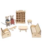 Woonkamer (DIY meubelkit) - Het Muizenhuis, Nieuw