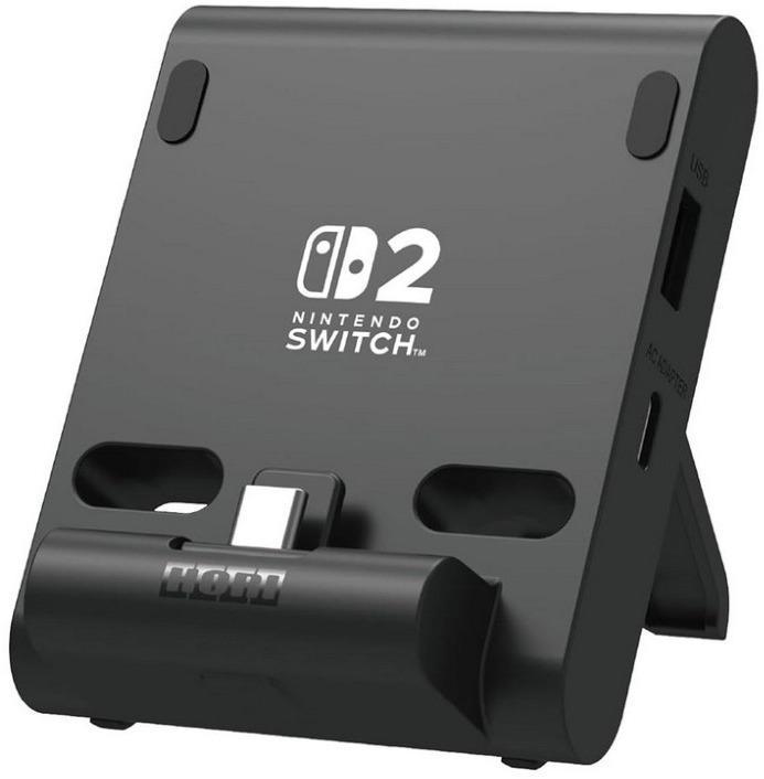 Hori Nintendo Switch 2 Dual USB Playstand-Zwart (Switch 2), Spelcomputers en Games, Spelcomputers | Nintendo Consoles | Accessoires