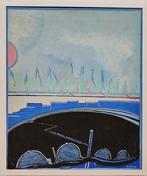 Giordano Pavan (1926) - Mondo oggi, Antiek en Kunst, Kunst | Schilderijen | Modern